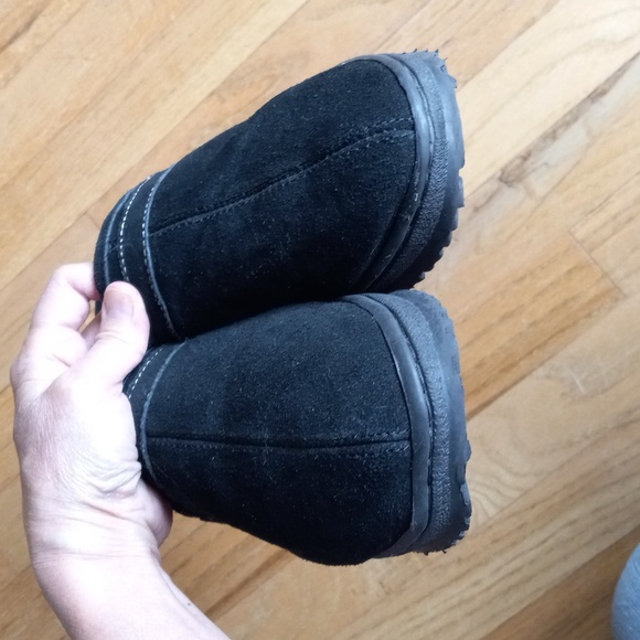 NWOT Leather Suede Sheepskin Lining, TPR Sole, Clogs Size EUR 38/US 6L NWOT - Picture 6 of 11